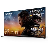 SONY TV Bravia 8 II K-65XR8M25BP, 65", QD-OLED